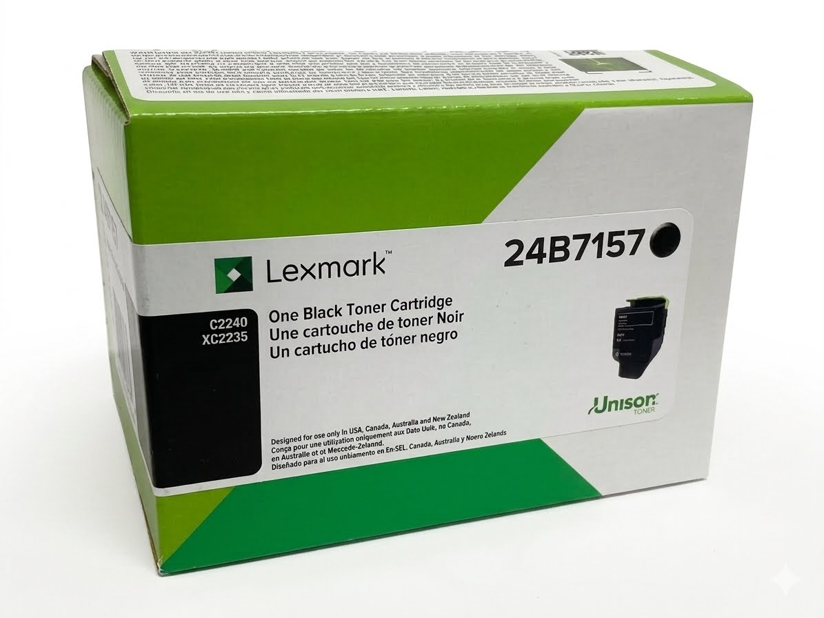 Lexmark 24B7157 High Yield Black Toner Cartridge – XC2235 / C2240